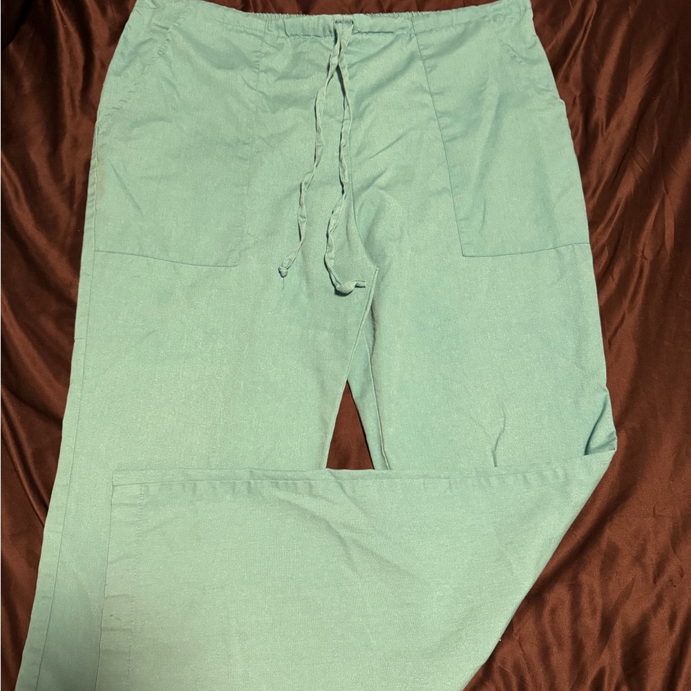 Mint Green Scrub Pants